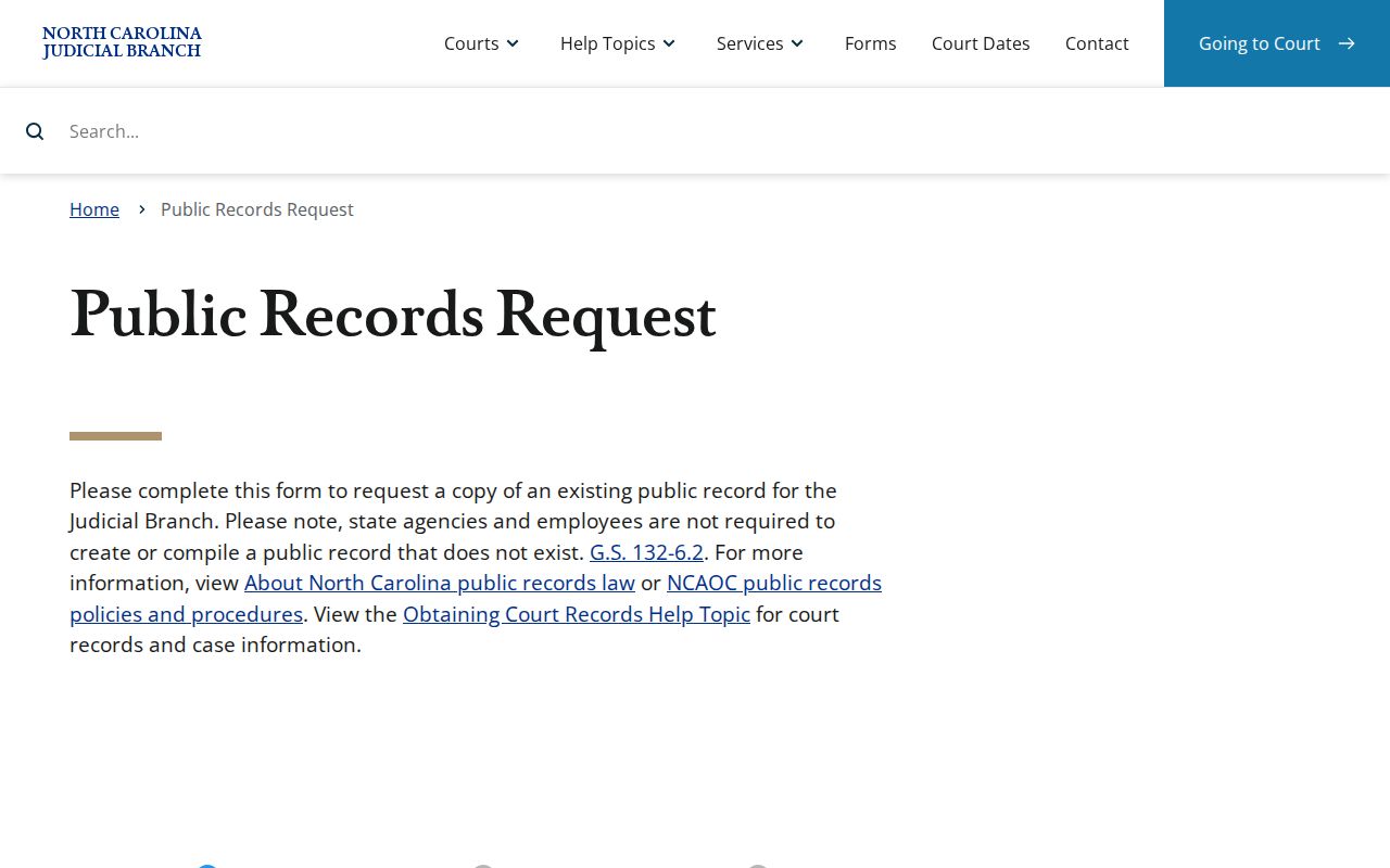 Clay County court records public-request form